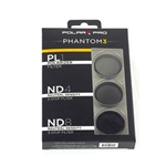Polar Pro Phantom 3 3-pack filter (CP POL, ND4, ND8)